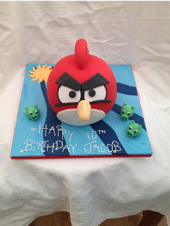 Angry Birds  Birthday Cake
